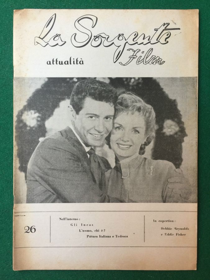 SORGENTE FILM | LA magazine side cover Issue 26  1950