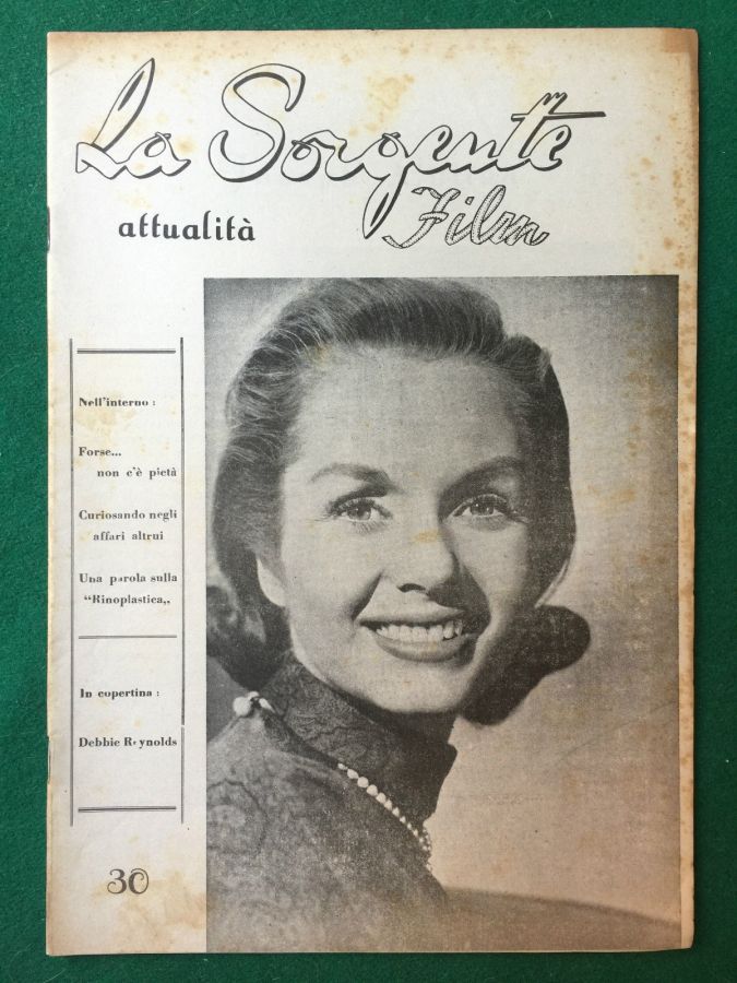 SORGENTE FILM | LA magazine side cover Issue 30  1950