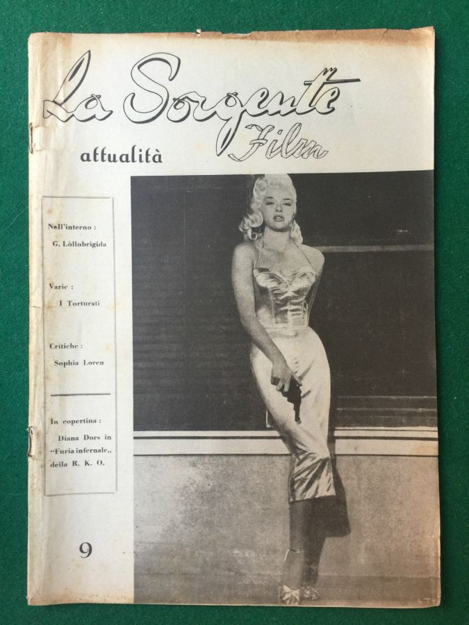 SORGENTE FILM | LA magazine side cover Issue 9  1950