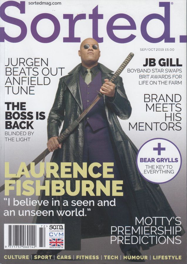 SORTED magazine cover Issue 72  September/October 2019