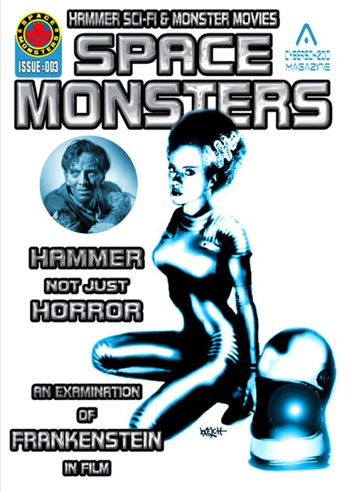 SPACE MONSTERS magazine cover Issue 3 January/February/March 2014