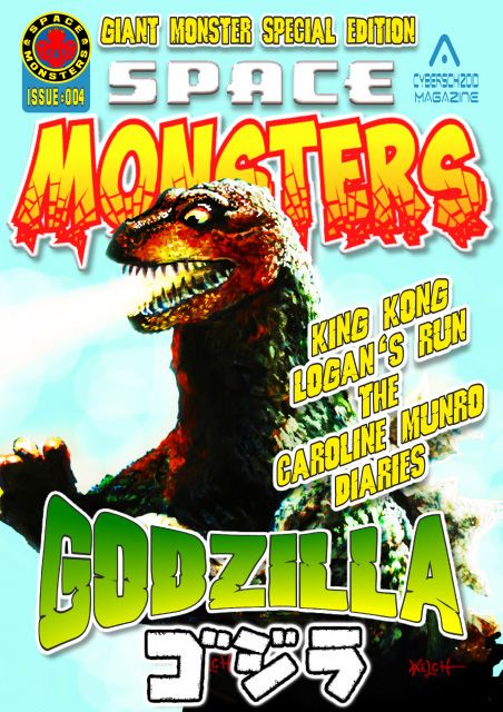 SPACE MONSTERS magazine cover Issue 4 April/May/June 2014