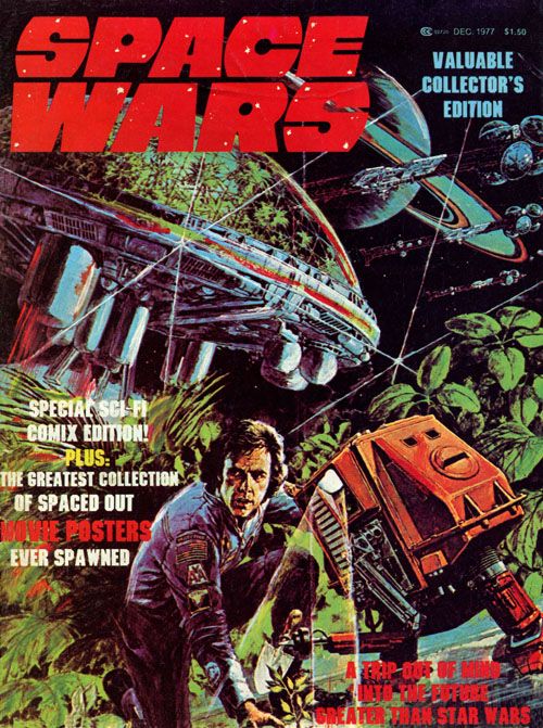 SPACE WARS magazine cover Issue 2 Vol 1 # 2 - December 1977