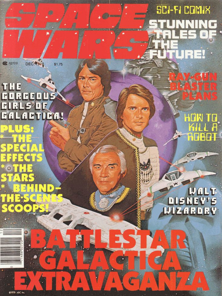 SPACE WARS magazine cover Issue 7 Vol 2 # 5 - October 1978