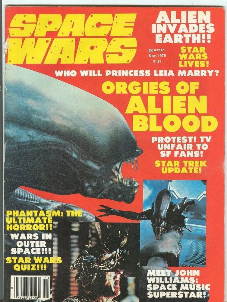 SPACE WARS magazine cover Issue 12 Vol 3 # 5 - November 1979
