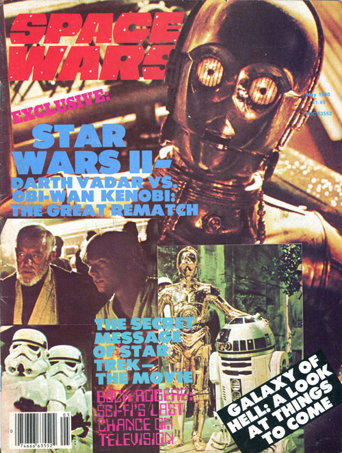 SPACE WARS magazine cover Issue 14 Vol 4 # 2 - May 1980