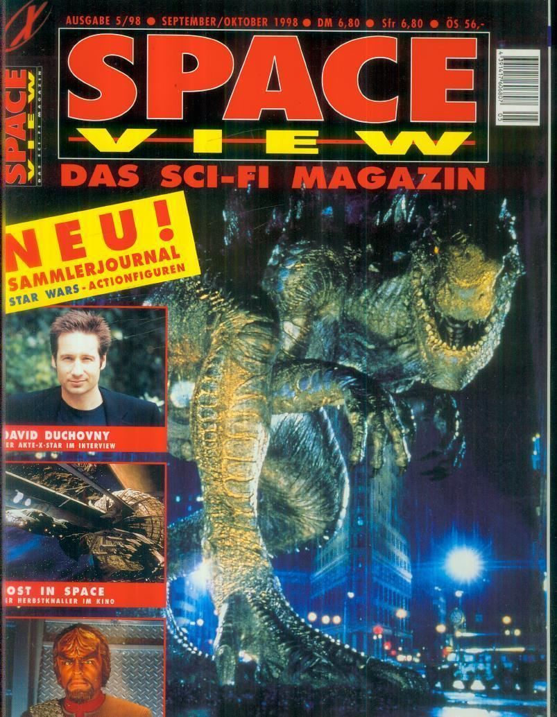 SPACEVIEW magazine cover Issue 5 September/October 1998