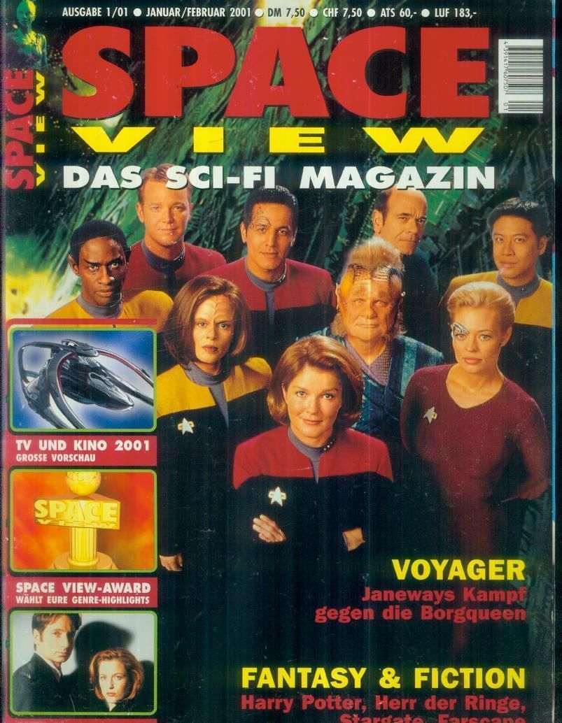 SPACEVIEW magazine cover January 2001