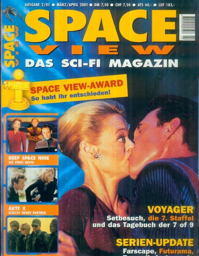 SPACEVIEW magazine cover March 2001