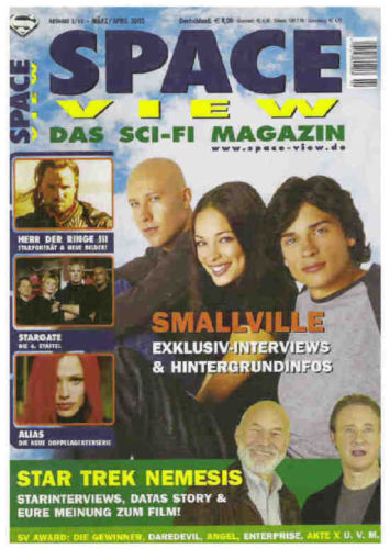 SPACEVIEW magazine cover March 2003