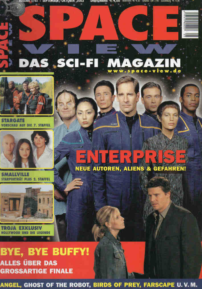 SPACEVIEW magazine cover September 2003