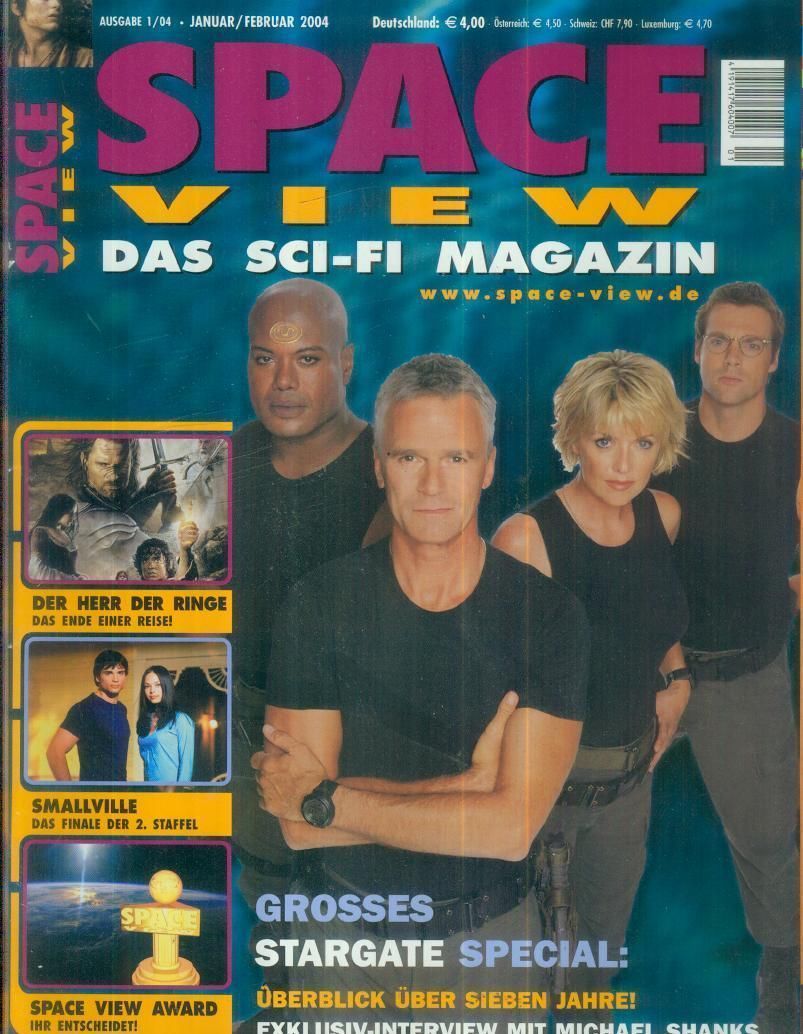 SPACEVIEW magazine cover January 2004