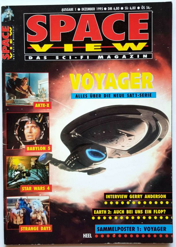SPACEVIEW magazine cover December 1995