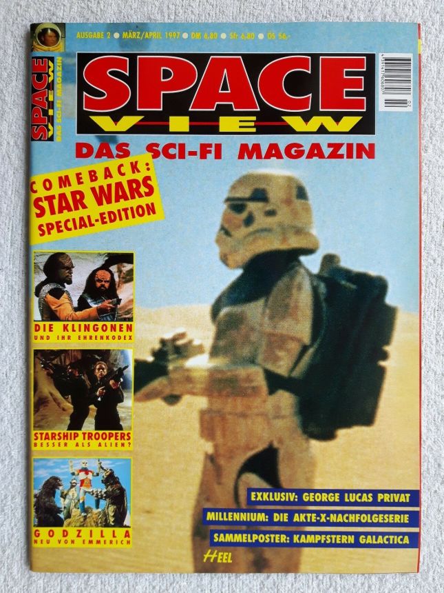 SPACEVIEW magazine cover March 1997