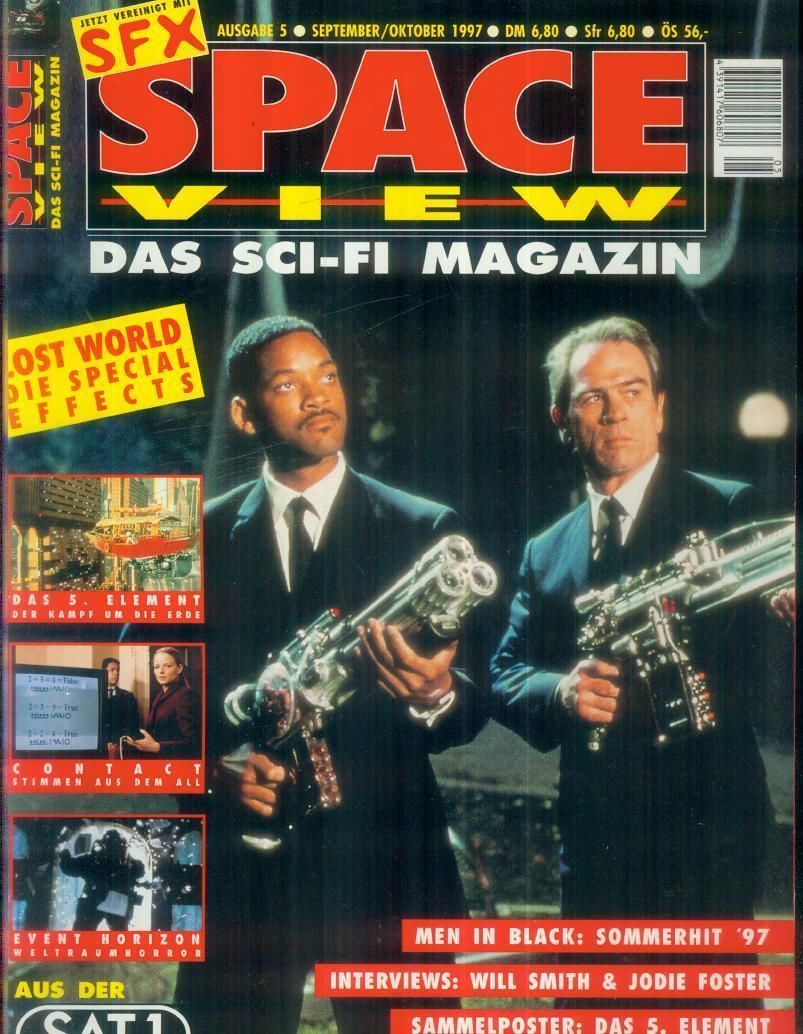 SPACEVIEW magazine cover September 1997