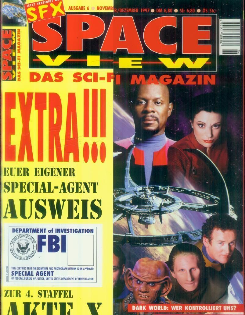 SPACEVIEW magazine cover November 1997