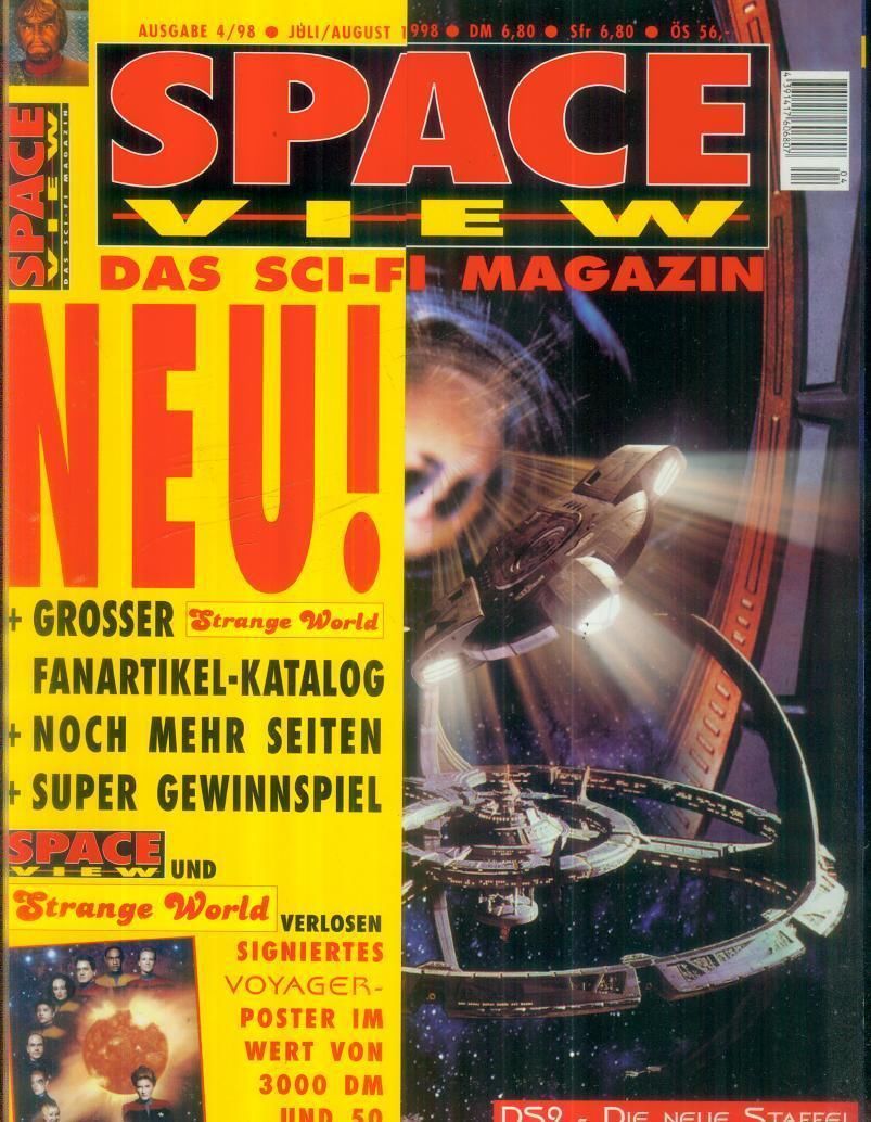 SPACEVIEW magazine cover July 1998