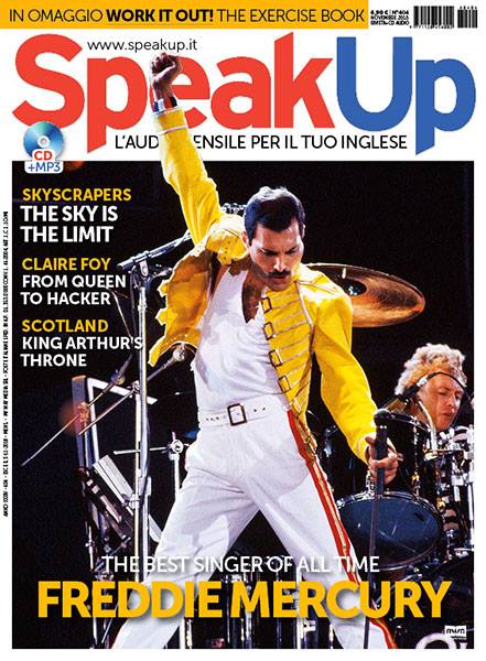SPEAK UP magazine cover  November 2018