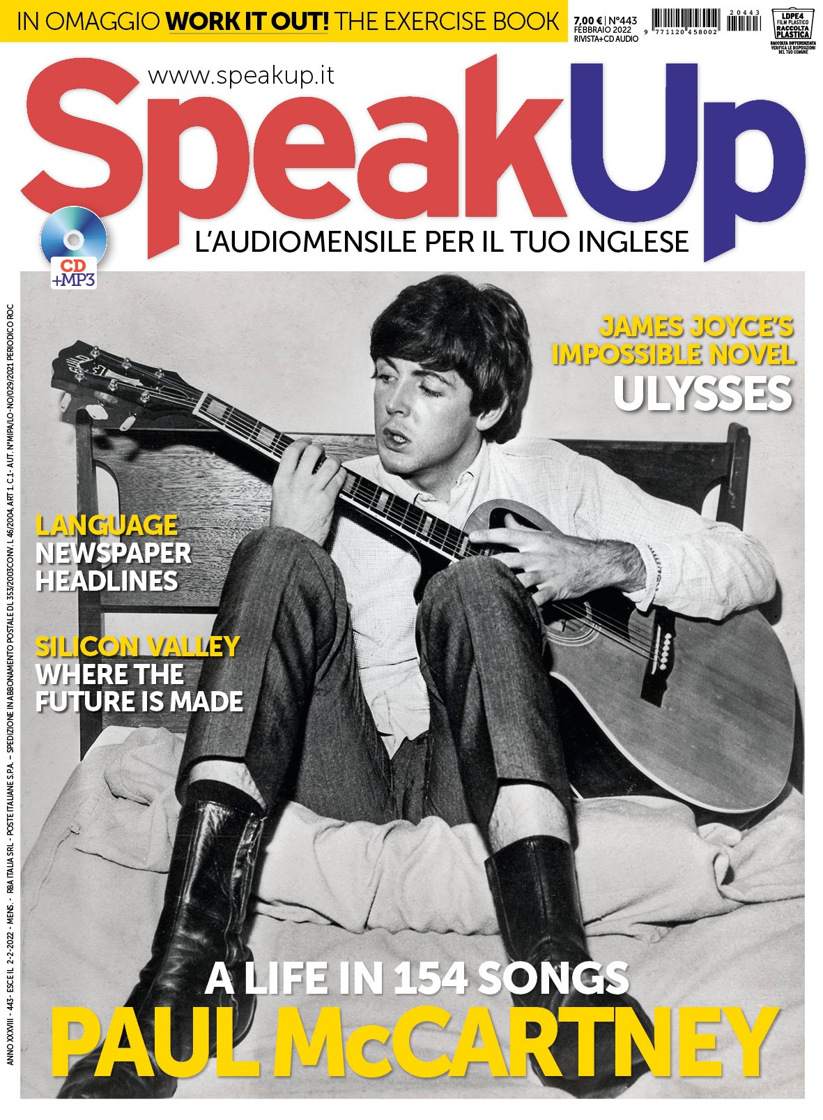 SPEAK UP magazine cover  February 2022