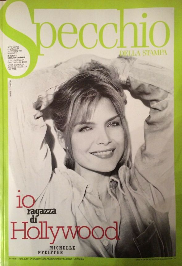 SPECCHIO DELLA STAMPA magazine side cover Issue 91 18 October 1997