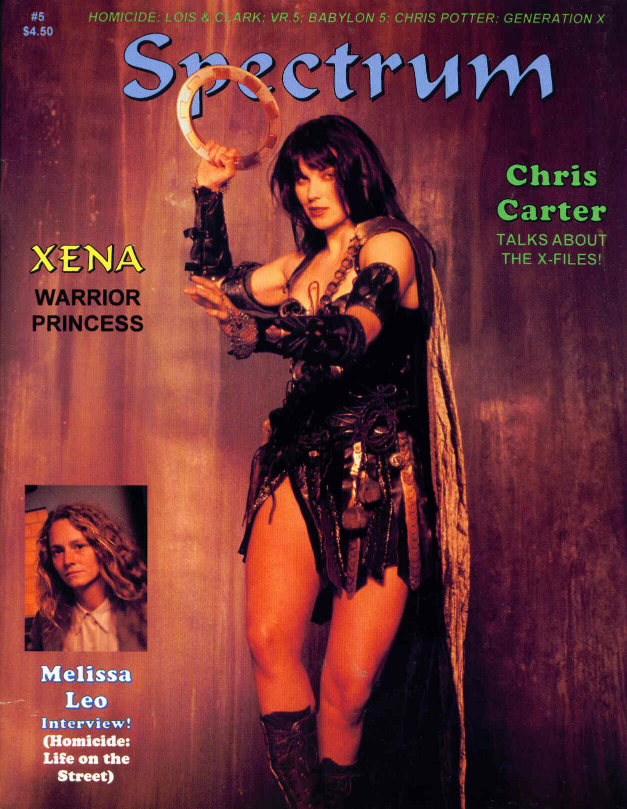 SPECTRUM magazine cover Issue 5 May 1996
