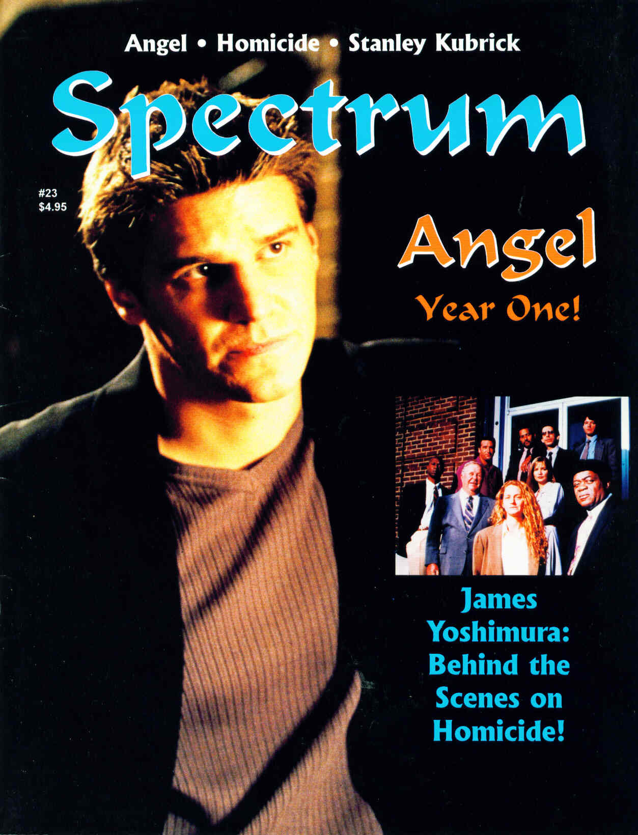 SPECTRUM magazine cover Issue 23 July 2000
