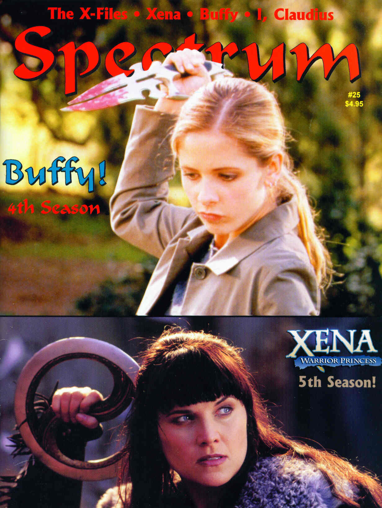 SPECTRUM magazine cover Issue 25 January 2001