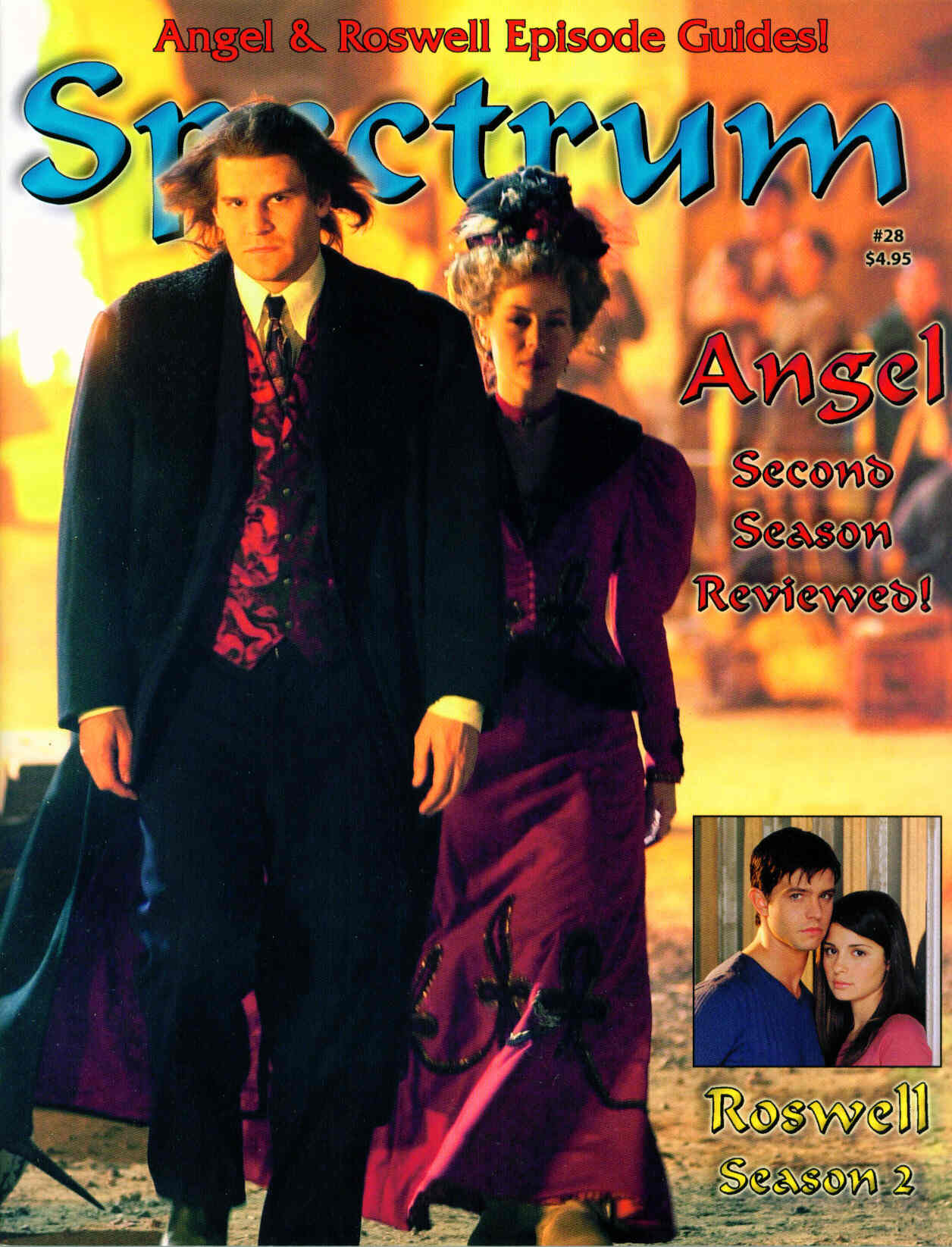 SPECTRUM magazine cover Issue 28 October 2001