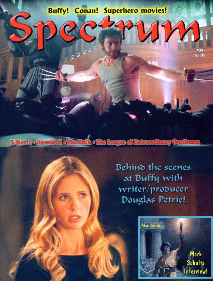 SPECTRUM magazine cover Issue 34 October 2003