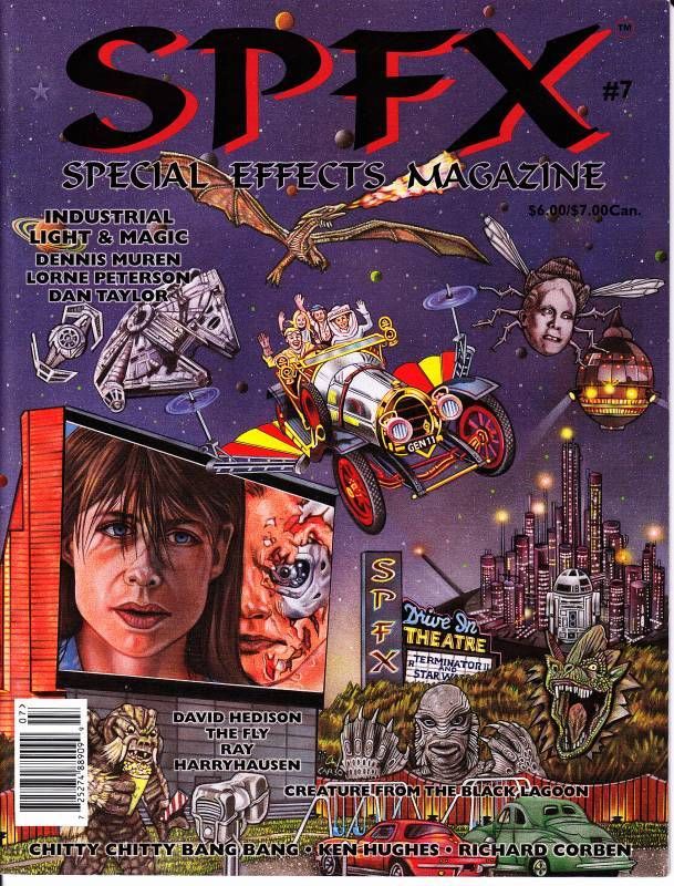 SPFX magazine cover Issue 7 Fall 1998