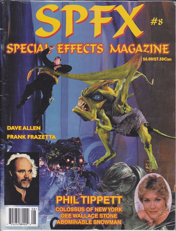 SPFX magazine cover Issue 8  1999