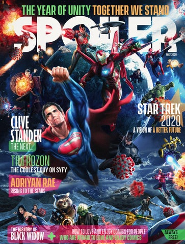SPOILER magazine side cover  May 2020
