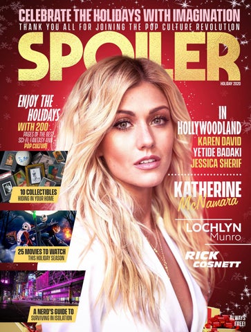 SPOILER magazine side cover  December 2020