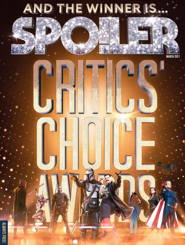SPOILER magazine side cover  March 2021