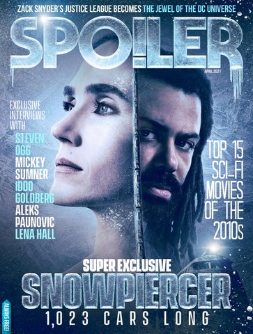 SPOILER magazine side cover  April 2021