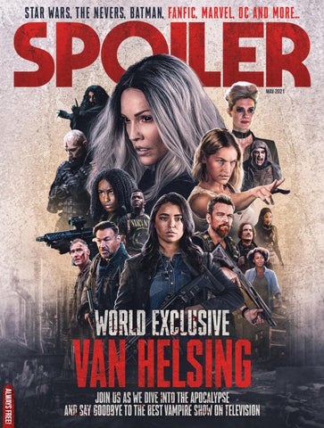 SPOILER magazine side cover  May 2021