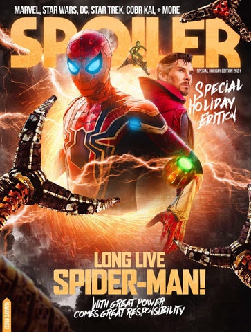 SPOILER magazine side cover 25 December 2021