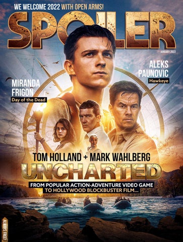 SPOILER magazine side cover  January 2022