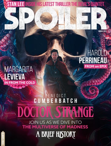 SPOILER magazine side cover  March 2022