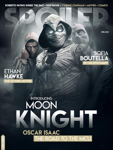 SPOILER magazine side cover  April 2022