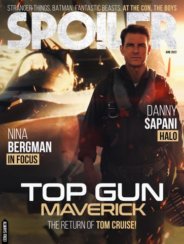 SPOILER magazine side cover  June 2022