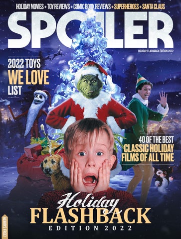 SPOILER magazine side cover  November 2022