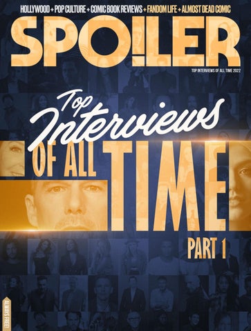 SPOILER magazine side cover  December 2022