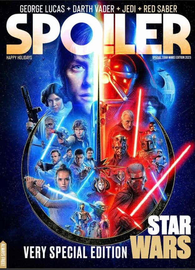 SPOILER magazine side cover  Special   2023