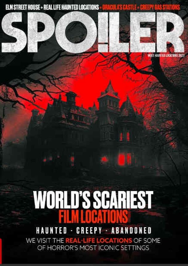SPOILER magazine side cover  December 2023