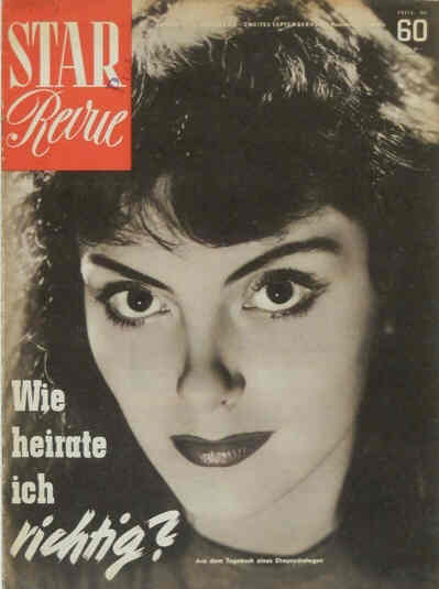 STAR REVUE magazine cover Issue 19  1953
