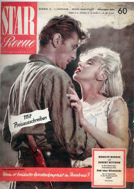 STAR REVUE magazine cover Issue 16  1954