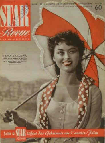 STAR REVUE magazine cover Issue 22  1954