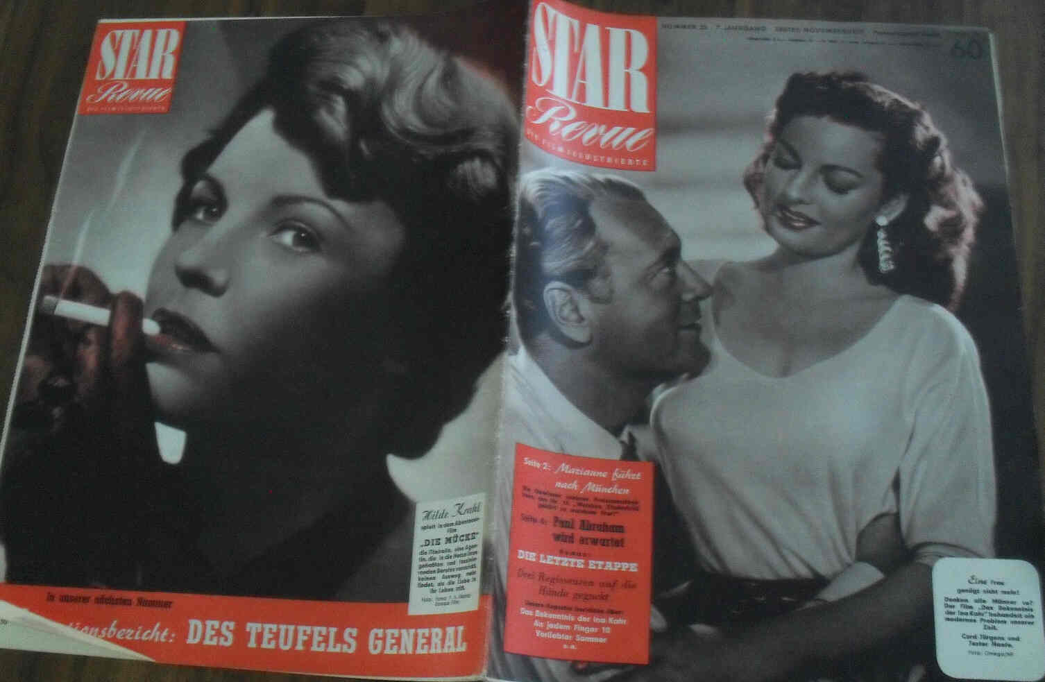 STAR REVUE magazine cover Issue 23  1954