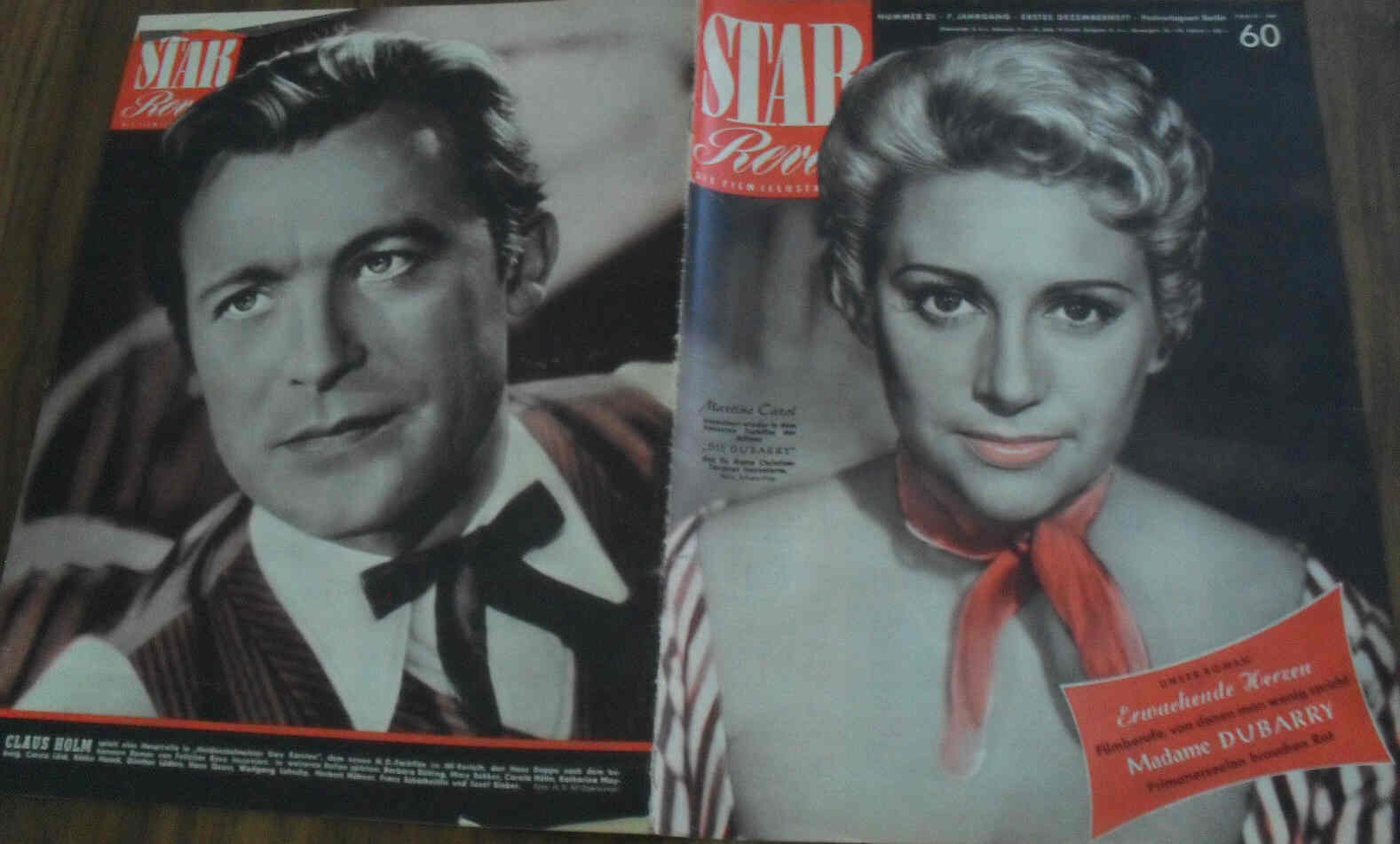 STAR REVUE magazine cover Issue 25  1954